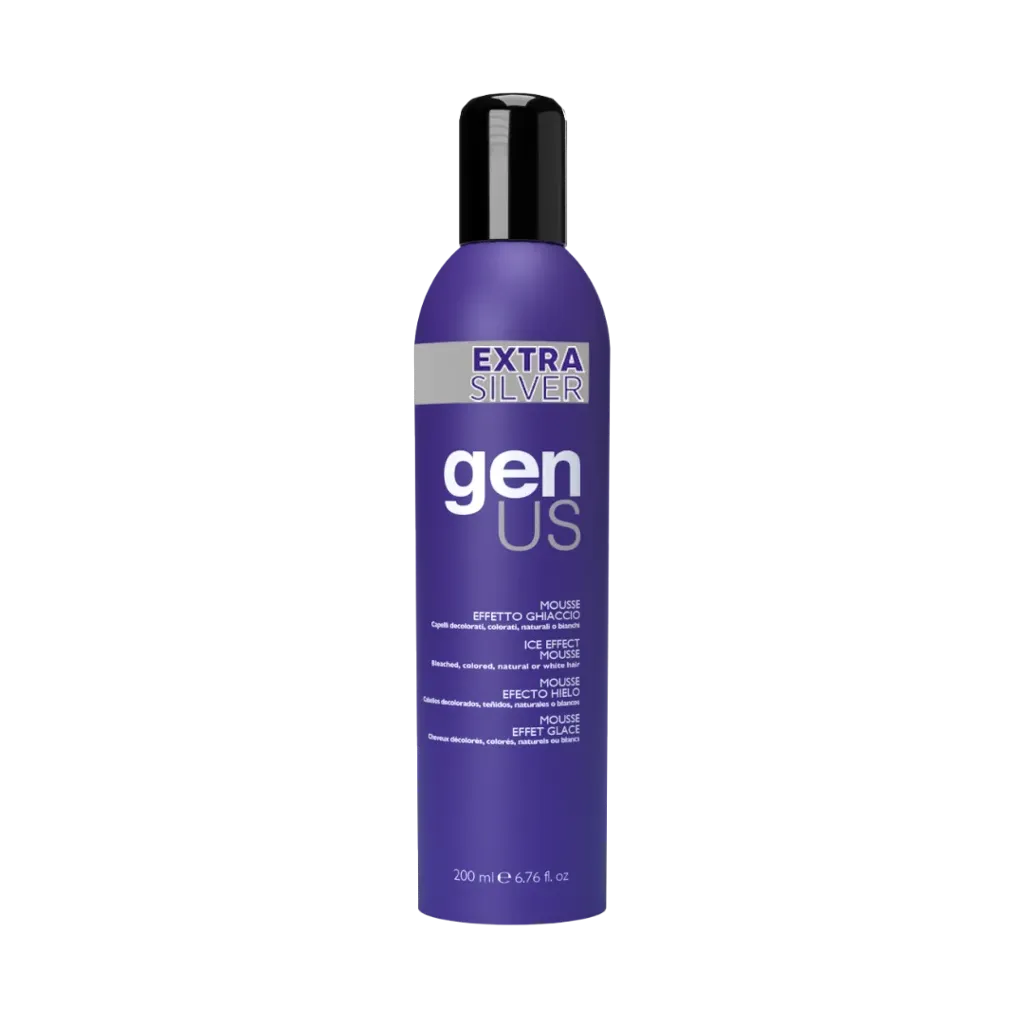 Extra Silver Ice Effect Mousse 200ml